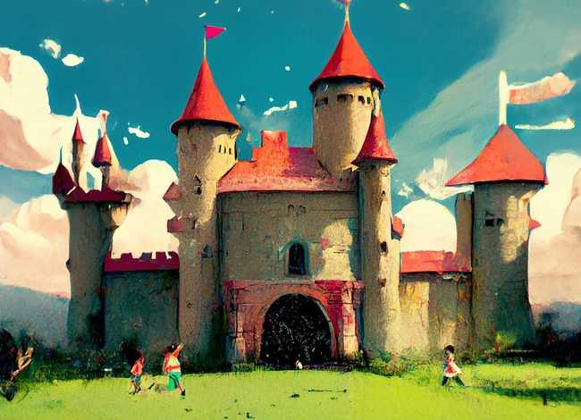 城堡故事绘本 - 城堡故事绘本图片