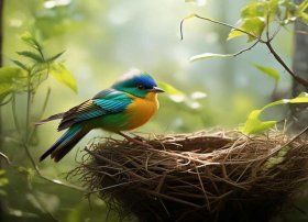 故事 小鸟；故事 小鸟离开鸟巢的故事原文