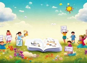 儿童故事画图片简单 - 儿童故事画图片4幅简单