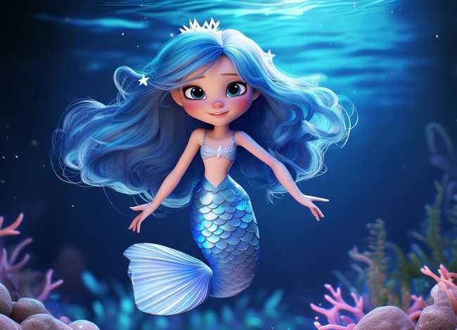 宝宝睡前故事美人鱼 宝宝睡前故事4~6岁美人鱼