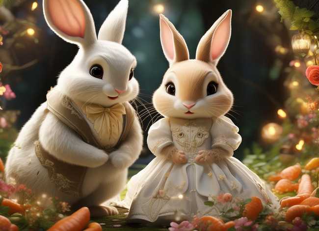 兔子的新娘格林童话故事 - 格林童话兔子新娘的道理