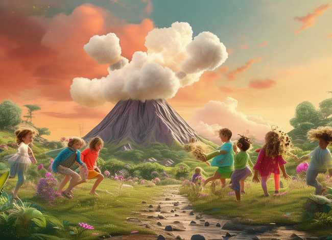 火山幼儿故事、火山幼儿故事大全