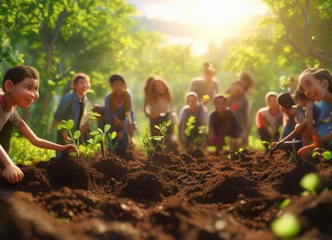 植树故事视频；植树故事视频短片