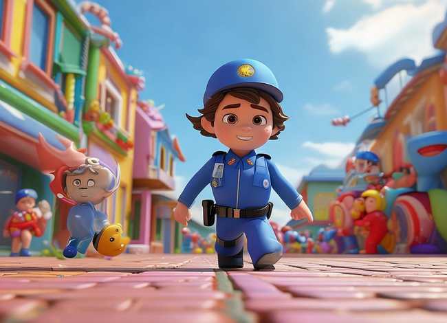 儿童故事警察抓小偷的故事（幼儿故事警察抓小偷的故事）