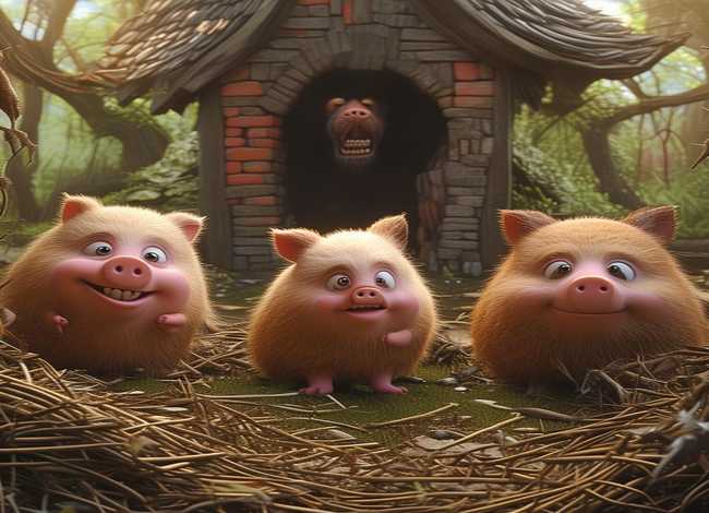 3只小猪儿童故事文字版,3只小猪的故事文字版 3只小猪儿童故事文字版,3只小猪的故事文字版