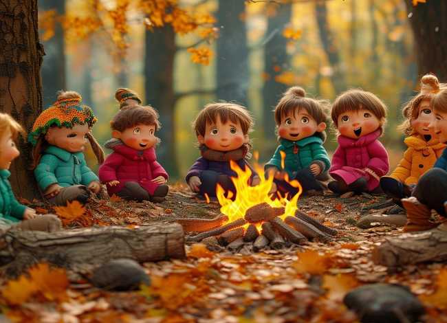 秋天的故事儿童；幼儿故事秋天的故事