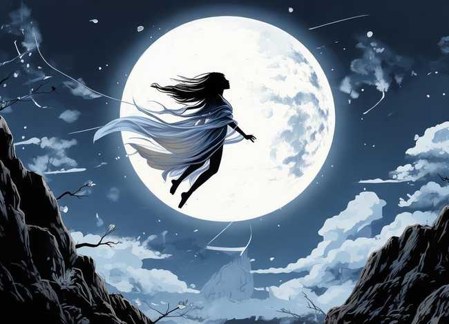 嫦娥奔月的神话故事小报（嫦娥奔月神话故事小报怎么画）