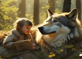 儿童狼的故事书；狼的故事幼儿