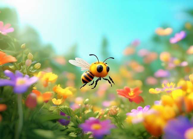 一只小蜜蜂儿童故事（一只小蜜蜂的故事）