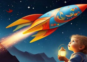 火箭的简短小故事儿童，有关火箭的简短故事