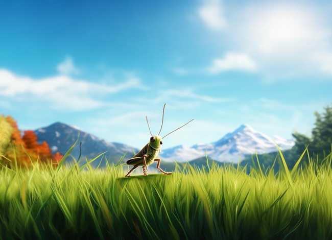 四季的故事（蚂蚱不知道有四季的故事）