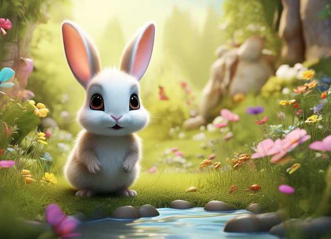 3-6岁儿童故事小兔乖乖；3至6岁简短小故事小兔子乖乖