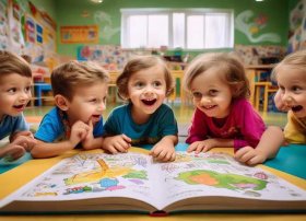 连环画故事幼儿园（幼儿园连环画故事图片 四张）