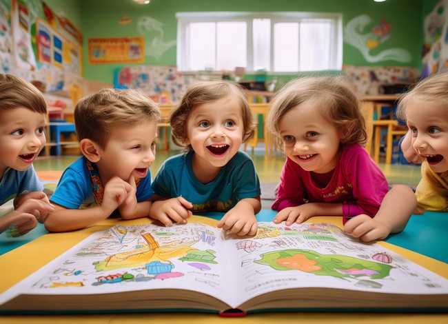 连环画故事幼儿园（幼儿园连环画故事图片 四张）