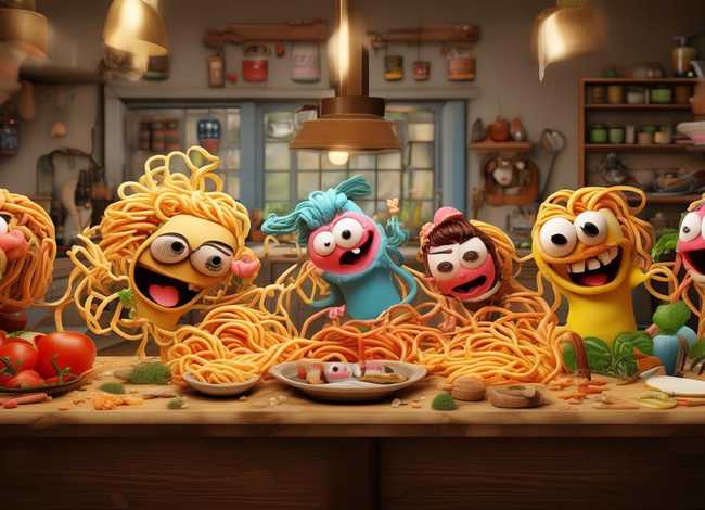 关于面条的儿童故事;关于面条的故事(简写) 关于面条的儿童故事;关于面条的故事(简写)