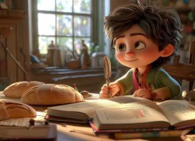 故事大王作文200；故事大王作文280字