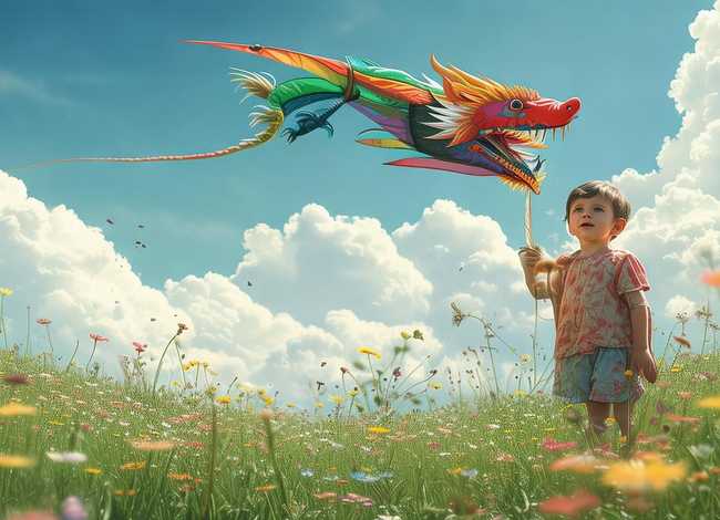 儿童风筝故事简短 - 风筝幼儿故事