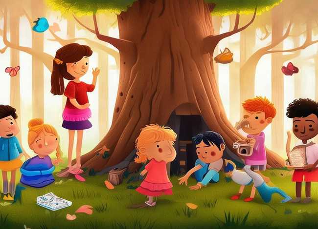 儿童角色故事 - 6个角色的幼儿故事