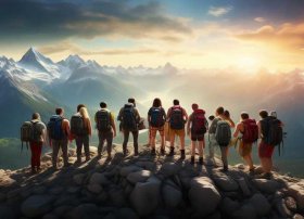 爬山故事作文、爬山的故事作文