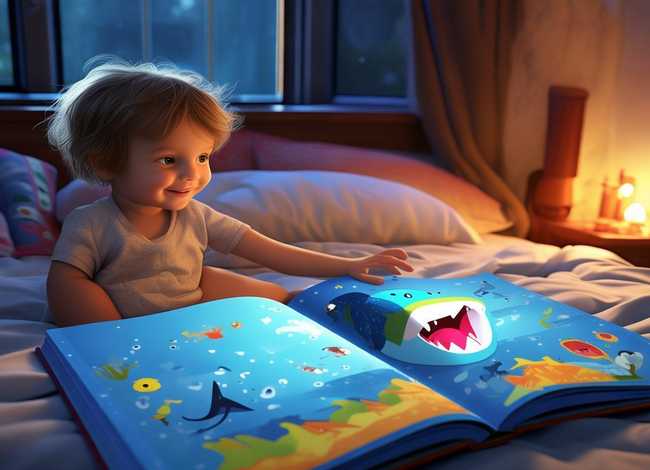 儿童睡前故事鲨鱼绘本；小鲨鱼睡前故事文字版