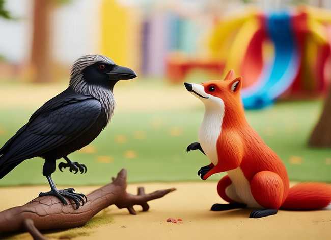 乌鸦和狐狸儿童故事幼儿园；乌鸦和狐狸的故事告诉幼儿什么道理