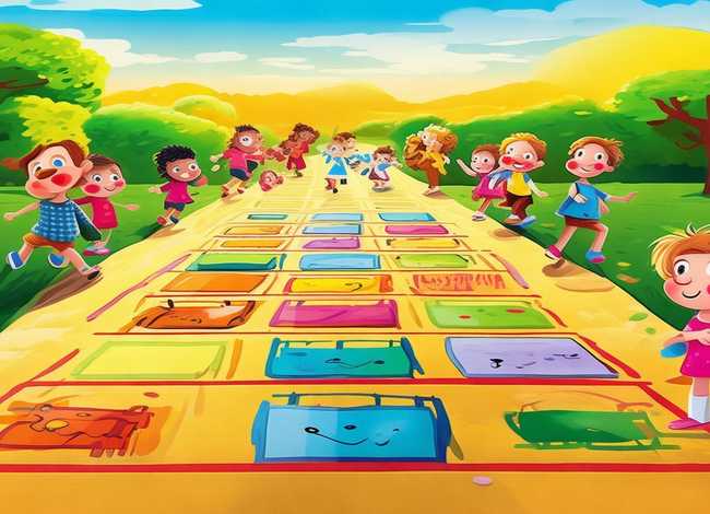 儿童游戏故事绘本、幼儿游戏绘本故事