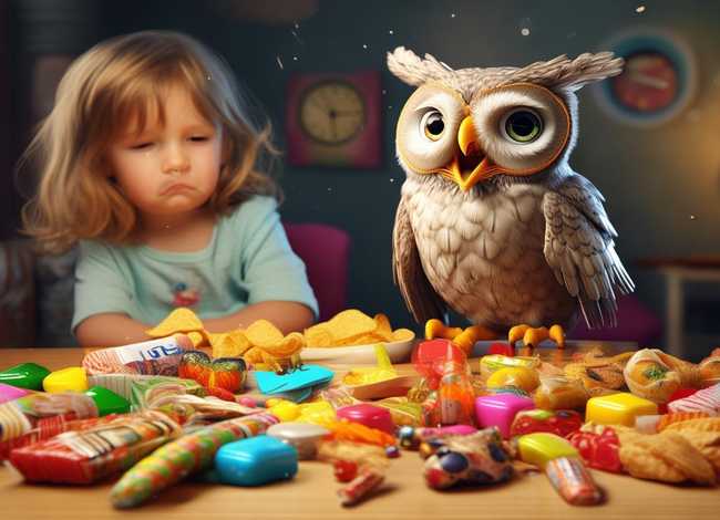 为什么不能一直吃零食儿童故事（为什么不能一直吃零食绘本故事）