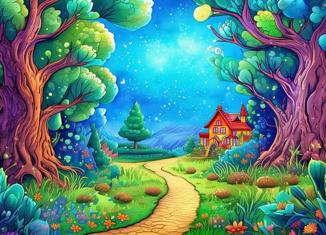 儿童绘本背景图片（儿童绘本背景图片大全）