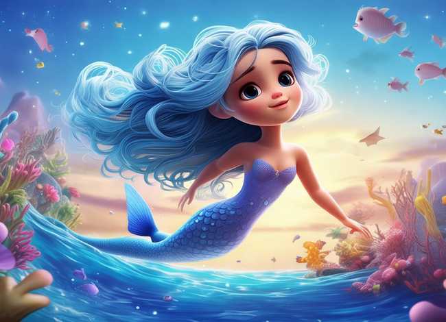 儿童睡前故事6-12岁美人鱼（宝宝睡前故事4~6岁美人鱼）