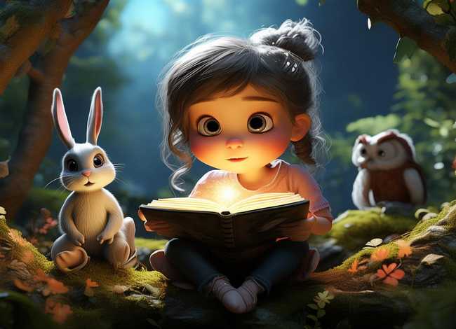 女孩儿童益智故事 小女孩儿故事