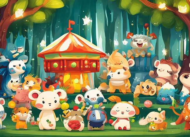 十二生肖故事0-3岁早教儿歌视频，幼儿故事十二生肖视频