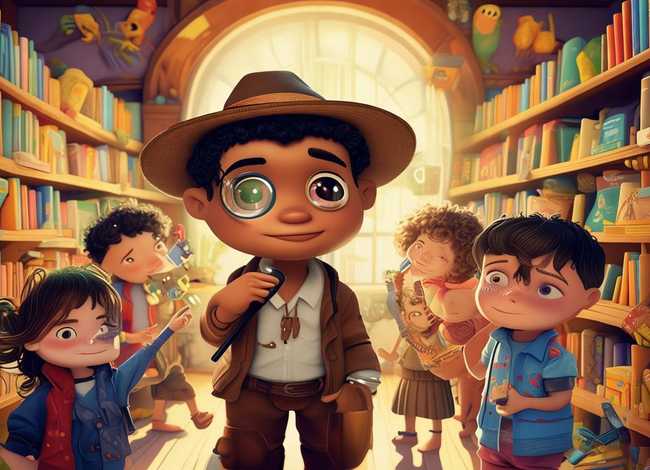 儿童彩图侦探故事书（儿童侦探类图书）