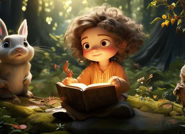 女孩儿童益智故事 小女孩儿故事