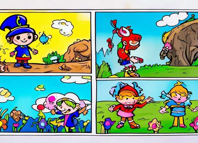 儿童连环画图片4张可打印免费(儿童连环画图片10张) 儿童连环画图片4张可打印免费(儿童连环画图片10张)