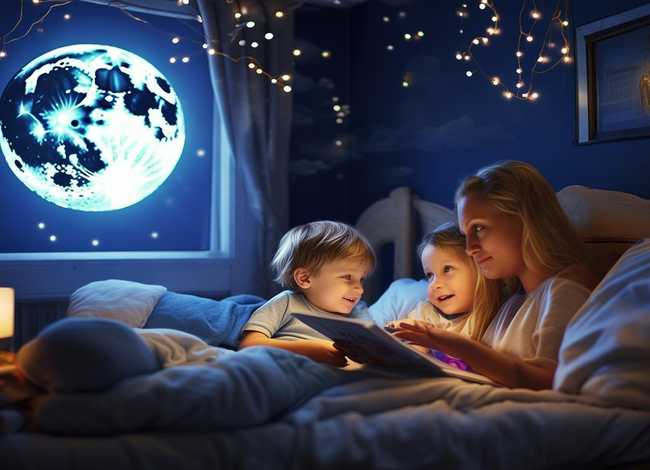 儿童睡前童话故事月亮，月亮睡前故事在线听