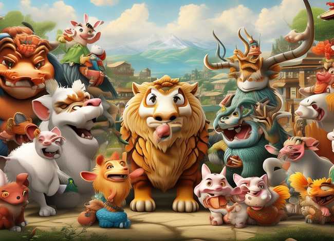 十二生肖故事视（十二生肖的故事视频动画版）