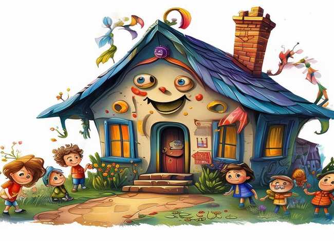 儿童故事绘本房子的故事 关于房子的幼儿绘本故事