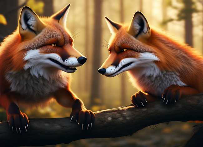 狼和狐狸的故事大全（狼和狐狸的故事大全50字）