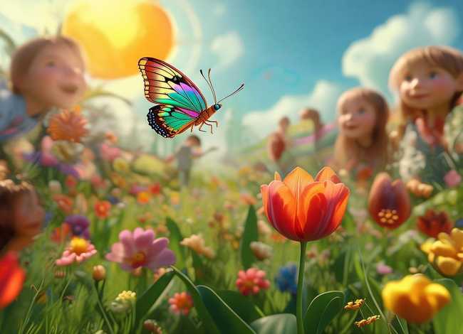 儿童故事小蝴蝶的故事；小蝴蝶的故事幼儿故事