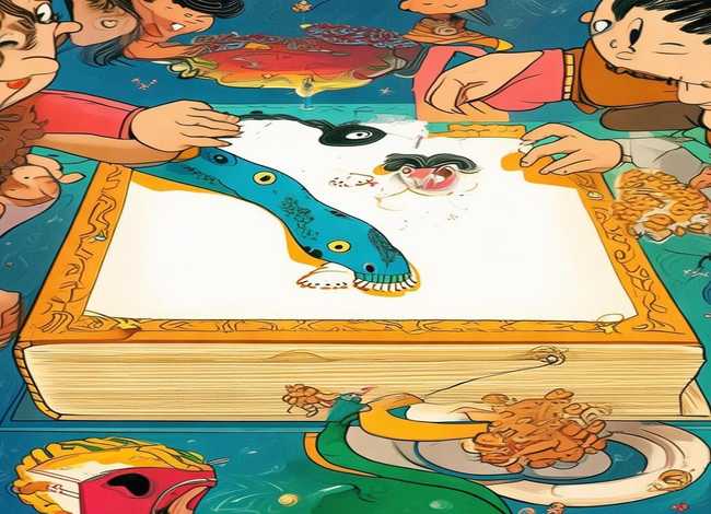 画蛇添足故事绘本 - 画蛇添足故事绘本图片