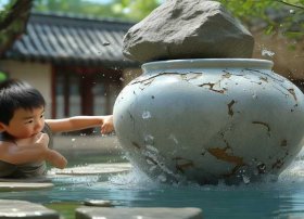 司马光砸缸故事文字版（司马光砸缸故事文字版50字）