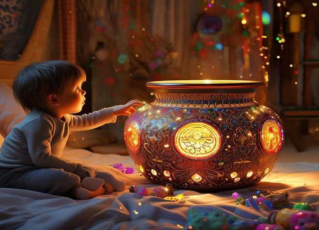 聚宝盆儿童睡前故事完整版，睡前故事聚宝盆的故事