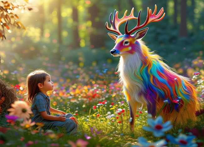 九色鹿儿童故事完整版；九色鹿的故事绘本