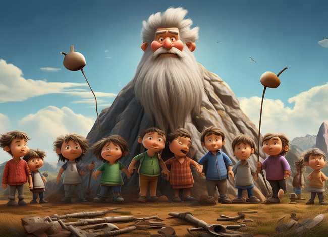 愚公移山儿童故事;愚公移山幼儿故事 愚公移山儿童故事;愚公移山幼儿故事