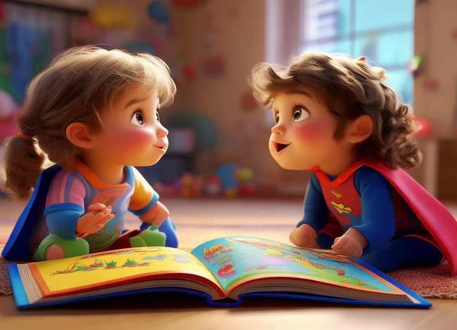 儿童对话故事绘本 - 对话的绘本故事