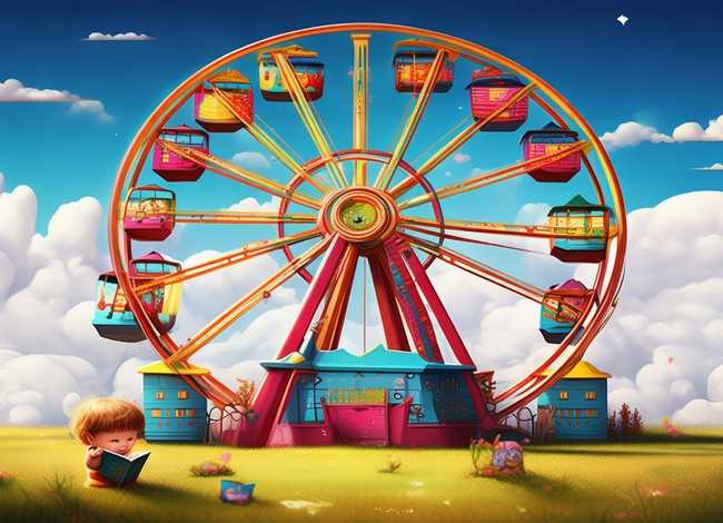 摩天轮的绘本故事，摩天轮的绘本故事怎么画