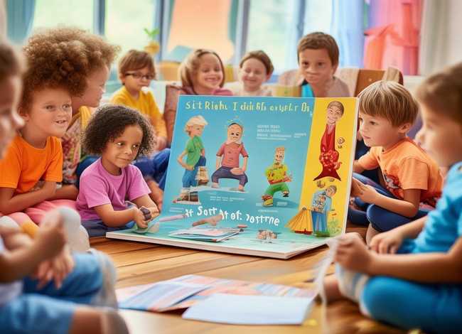 坐姿故事儿童版 - 幼儿坐姿绘本故事