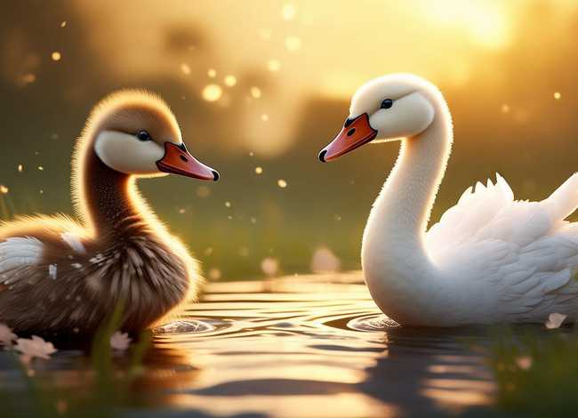 儿童睡前故事丑小鸭上下集连播（幼儿睡前故事丑小鸭上下集）