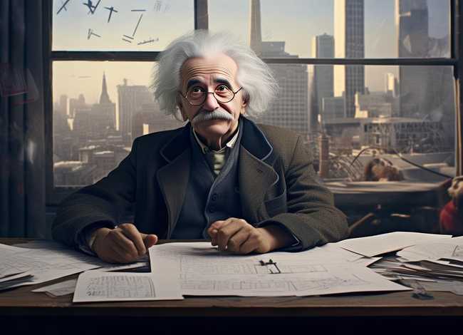 爱因斯坦的故事简介，爱因斯坦的故事简介50字