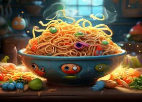 面条绘本故事；面条的绘本故事